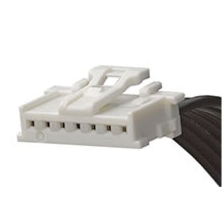 Molex Rectangular Cable Assemblies Microclasp 7Ckt Cbl Assy Sr 150Mm White 151360702